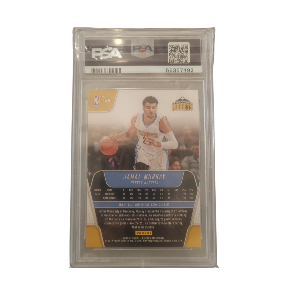 Panini Threads Jamal Murray PSA 9 