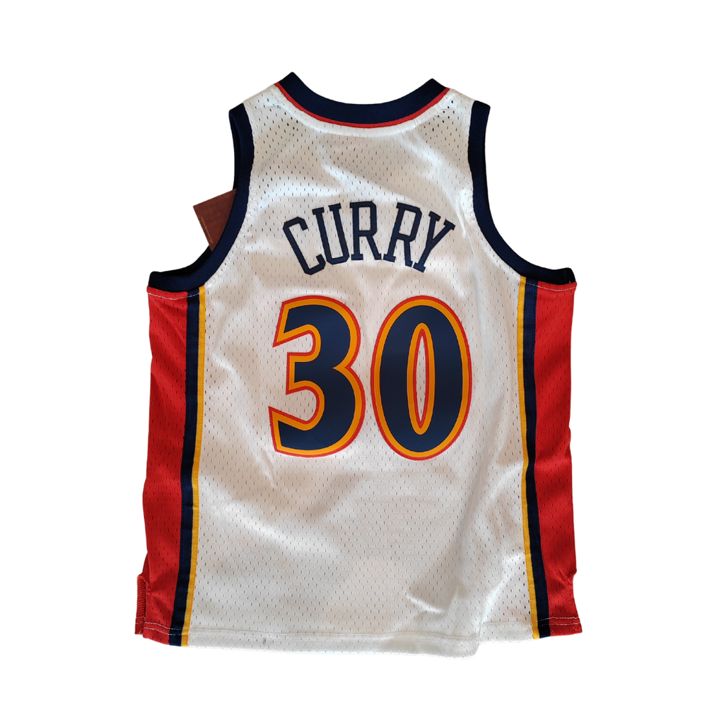 Mitchell & Ness Curry White 2009-2010 Kids