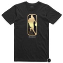 T-Shirt Mamba Logo Gold 24 Snake Skin Edition black