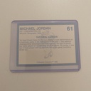 Michael Jordan North Carolina #61