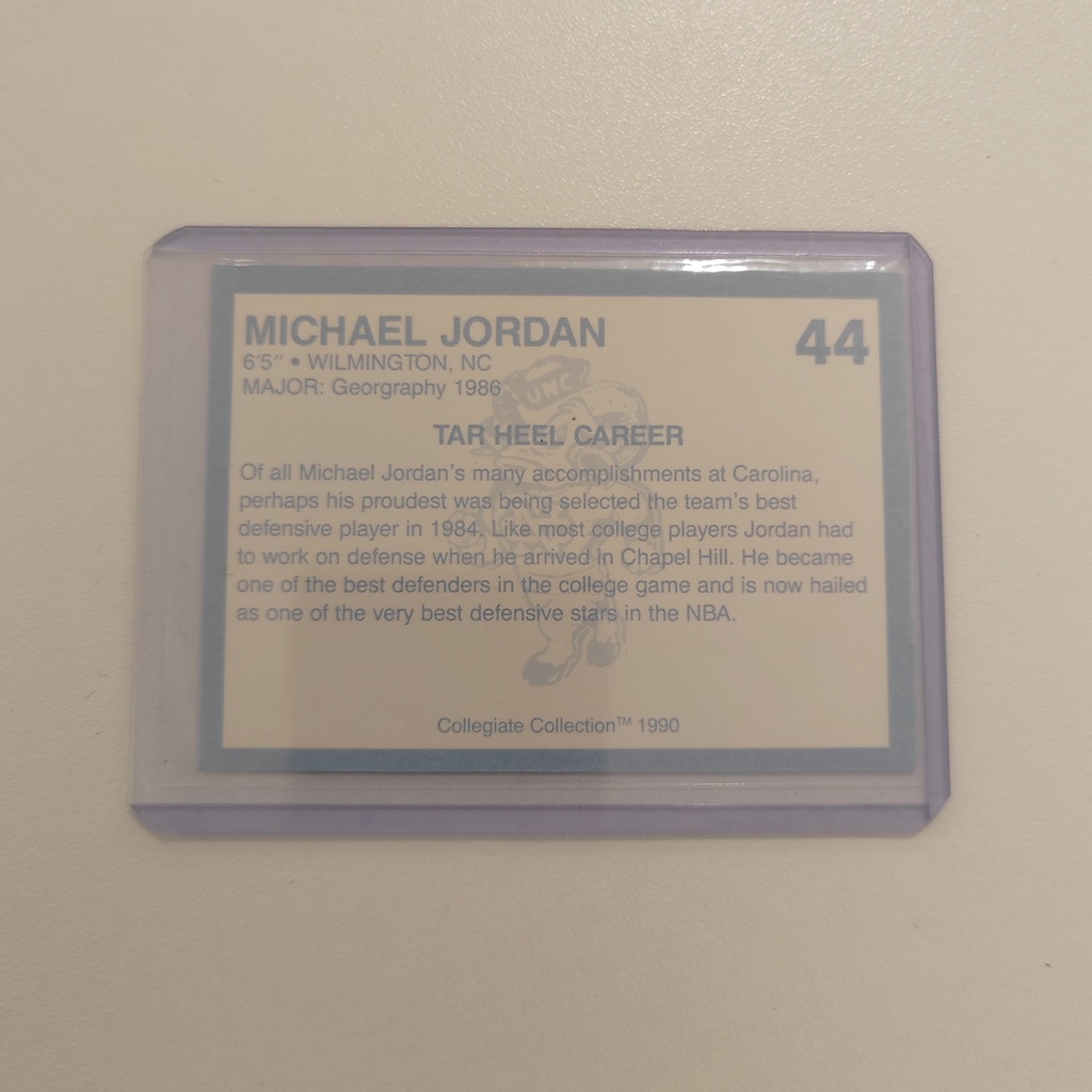 Michael Jordan North Carolina #44