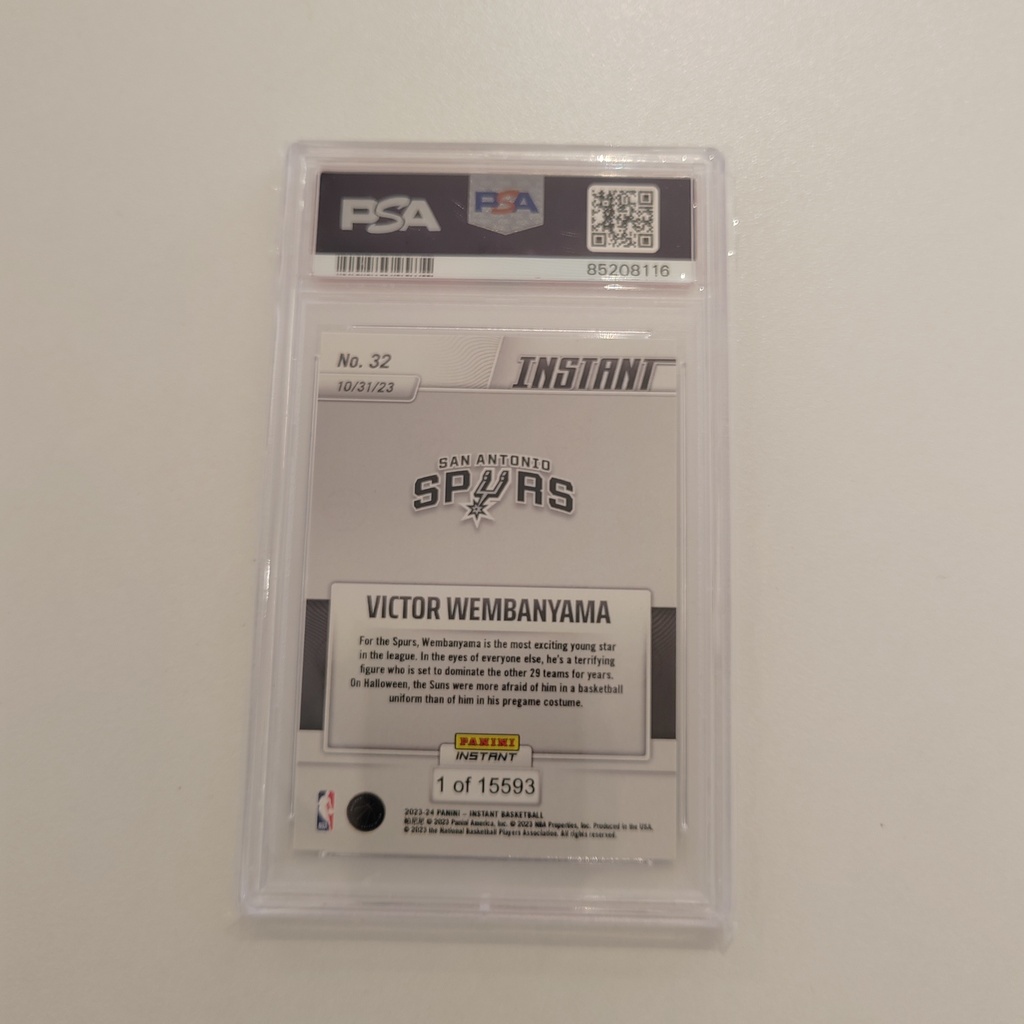 Panini Instant Victor Wembanyama PSA 9
