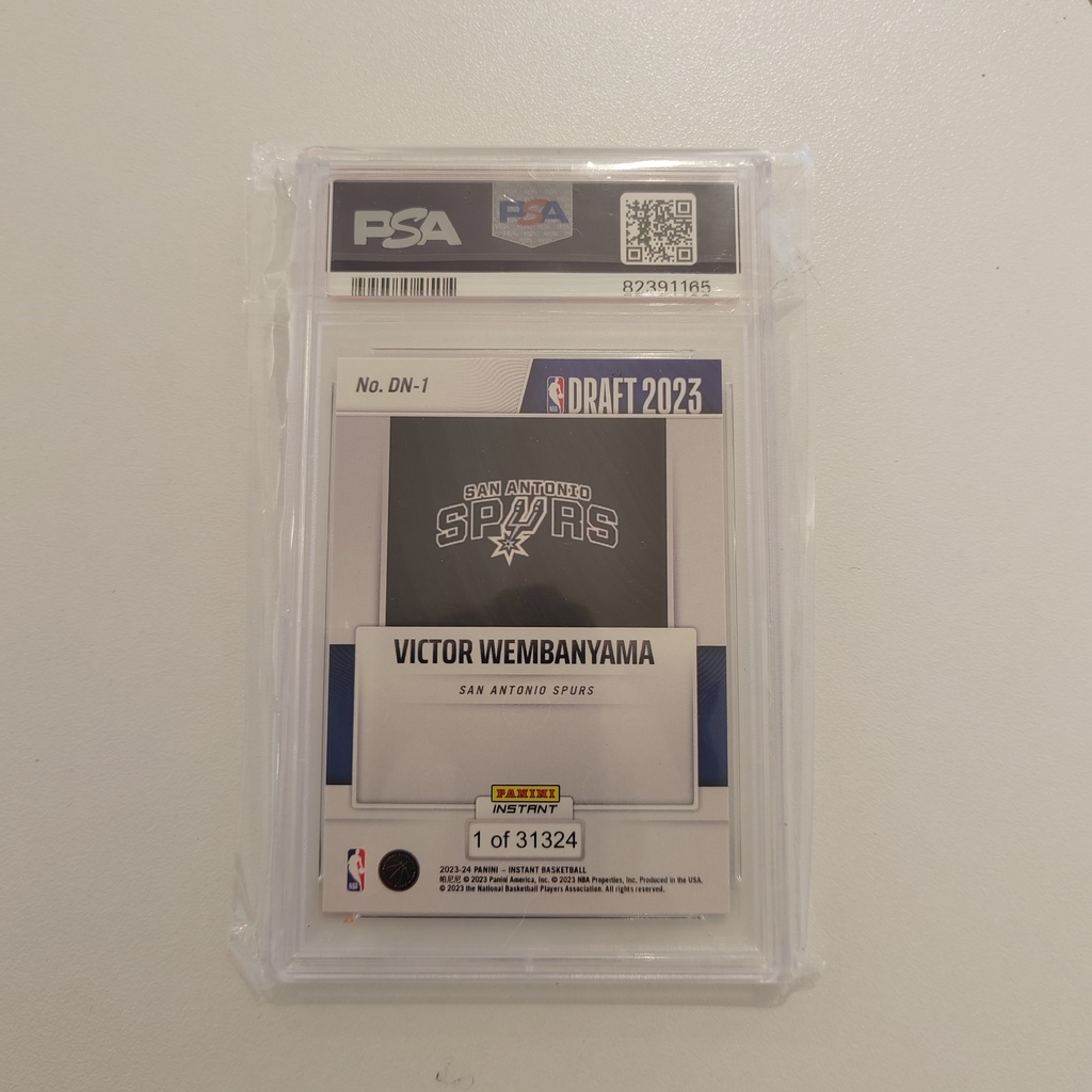 Panini Instant Victor Wembanyama Draft Night PSA 10