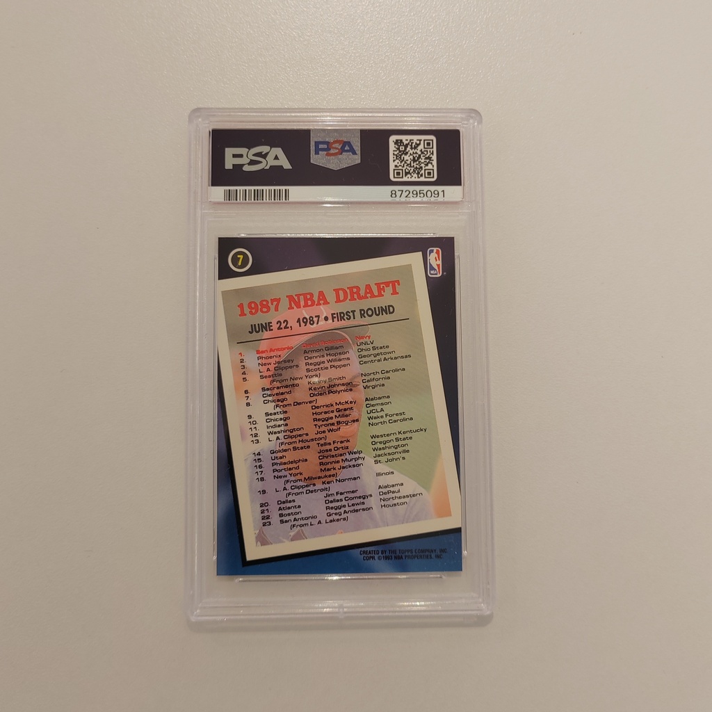 Topps Archives David Robinson Gold PSA 9