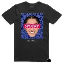 T-Shirt SPOOKY Tattoos Blue Edition black