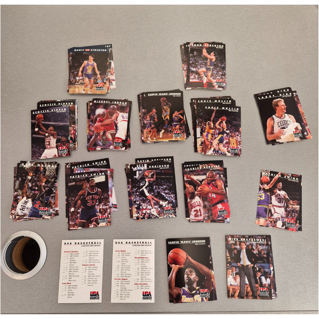 USA Basketball 1992 Collector Cards