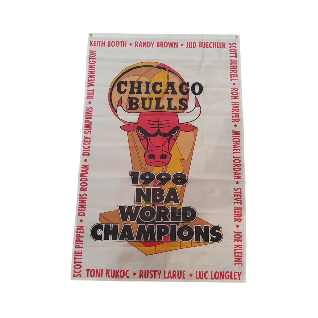 Drapeau Bulls Champs 1998