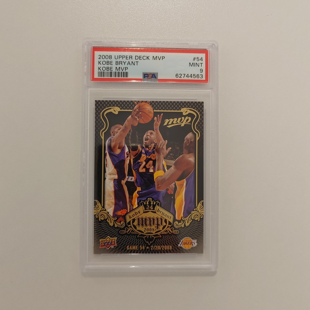 Upper Deck MVP Kobe Bryant MVP PSA 9