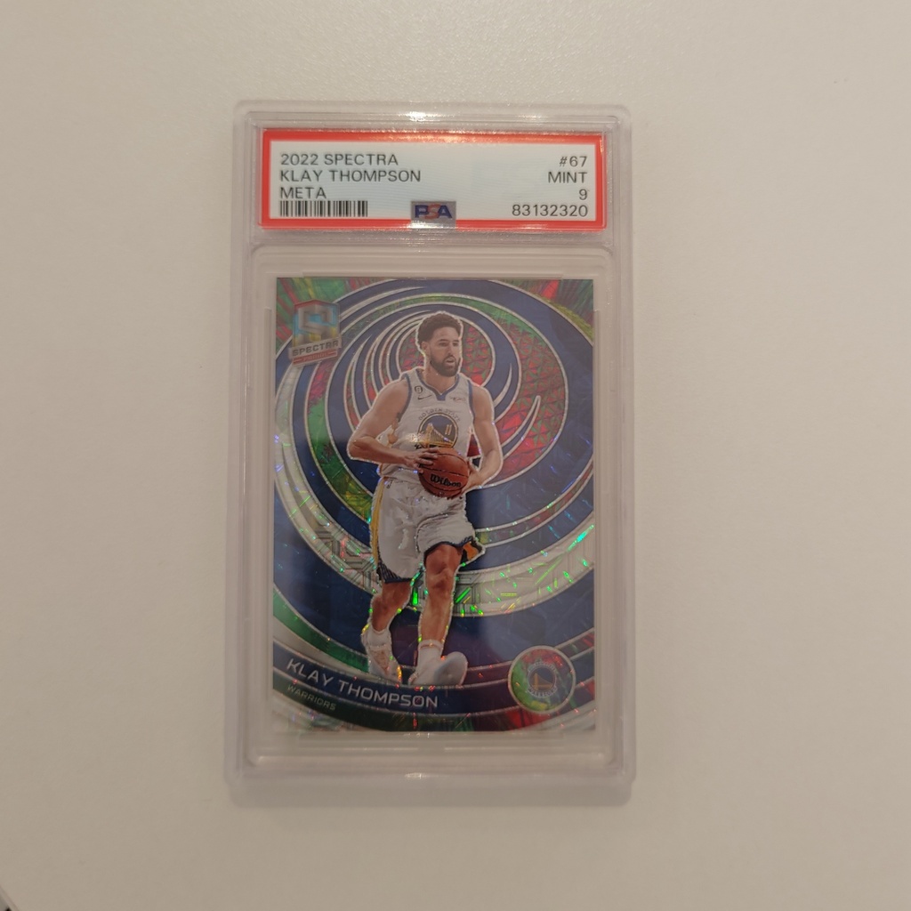 Panini Spectra Klay Thompson PSA 9