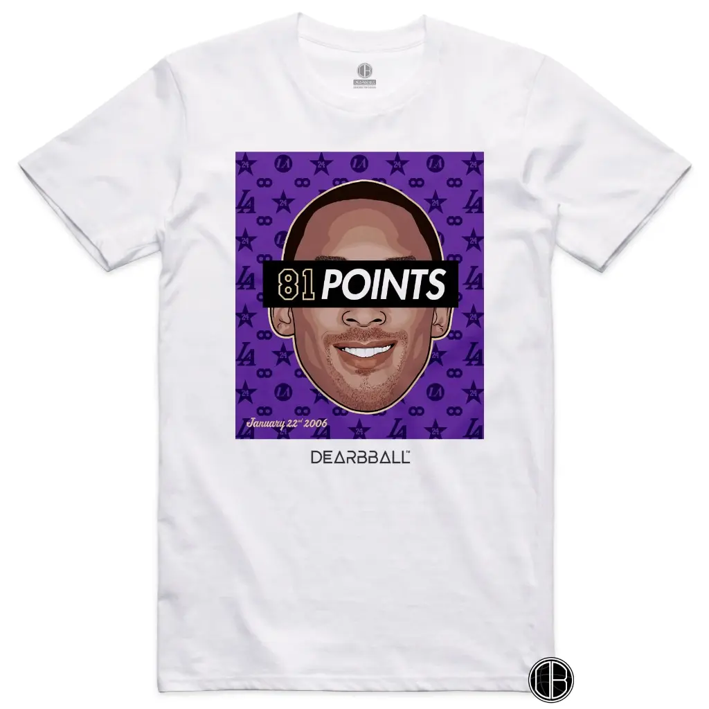 T Shirt Kobe Legendary Performance 81 Pts Edition