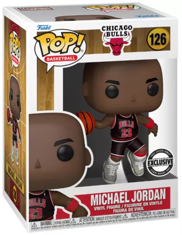 Funko Pop 126 Michael Jordan Black Jersey