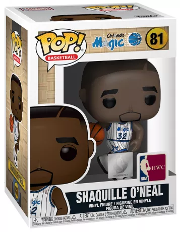 Funko Pop 81 Shaquille O Neal Magic Home Jersey 