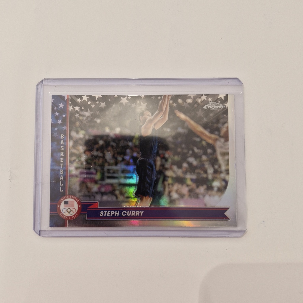 Topps Chrome Steph Curry #119