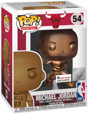 Funko Pop 54 Michael Jordan Bronze Special édition