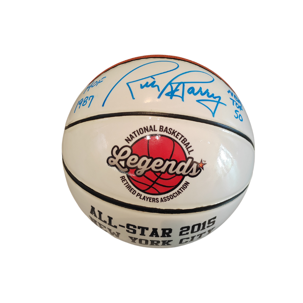 Ballon All Star Legends Rick Barry Nate Archibald Sign