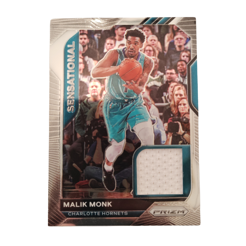 Panini Prizm Malik Monk Game Worn Jersey