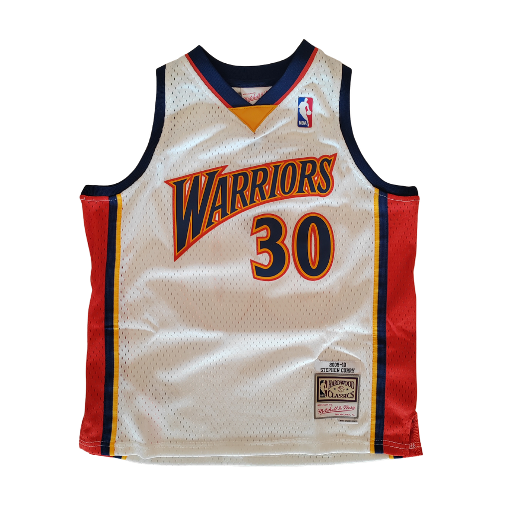 Mitchell & Ness Curry White 2009-2010 Kids