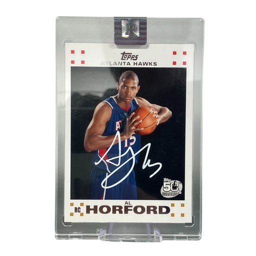 Al Horford signed card tops