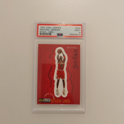 Upper Deck Collector's Choice Michael Jordan PSA 9