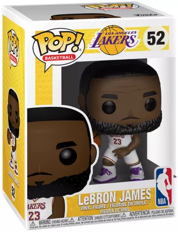 Funko Pop 52 LeBron James - Maillot Blanc