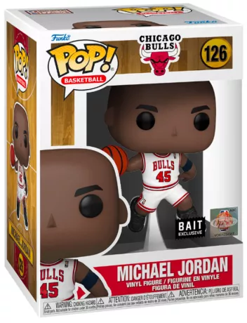 Funko Pop 126 Michael Jordan White Jersey