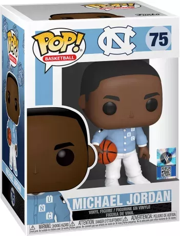 Funko Pop 75 Michael Jordan North Carolina