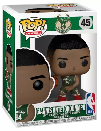 Funko Pop Giannis Antetokounmpo 45