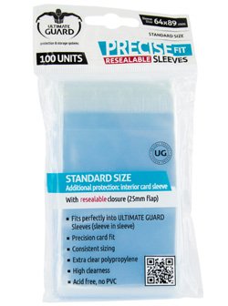 Precise Fit Resealable Sleeves 64X89mm 